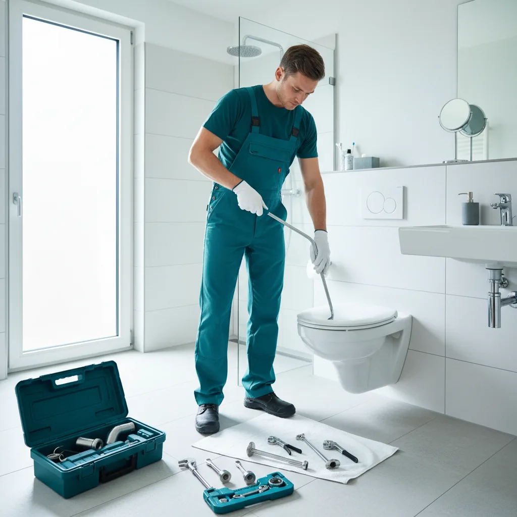 Dégorgement WC