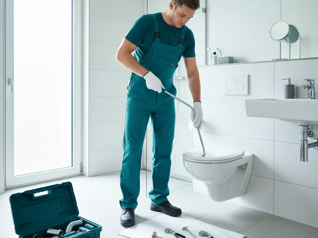 Dégorgement WC